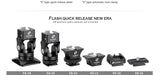 Leofoto FA-12+FA-10 and FA-13+FA-10 flash quick release system - photosphere.sg