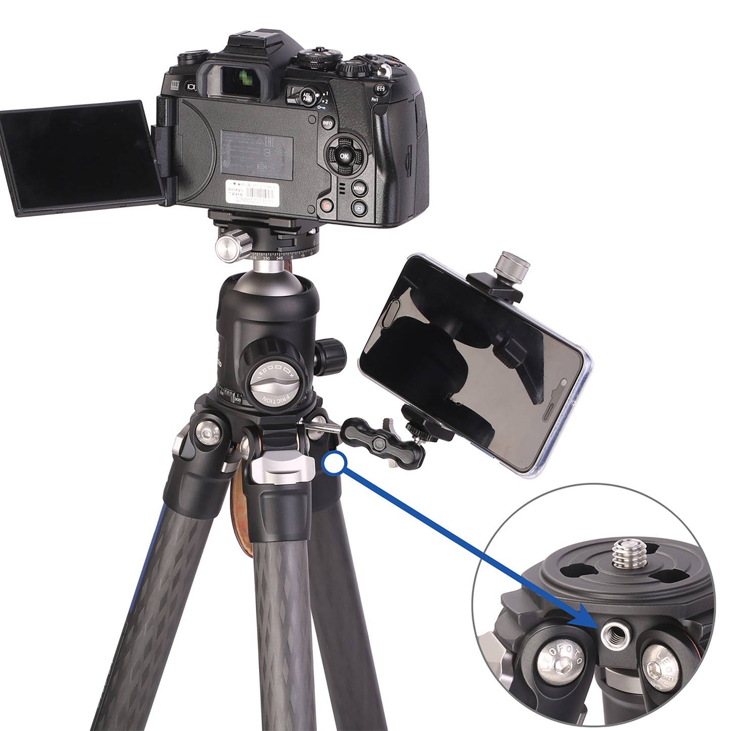 Leofoto Tripod LS-284CEX+BV-10 - photosphere.sg