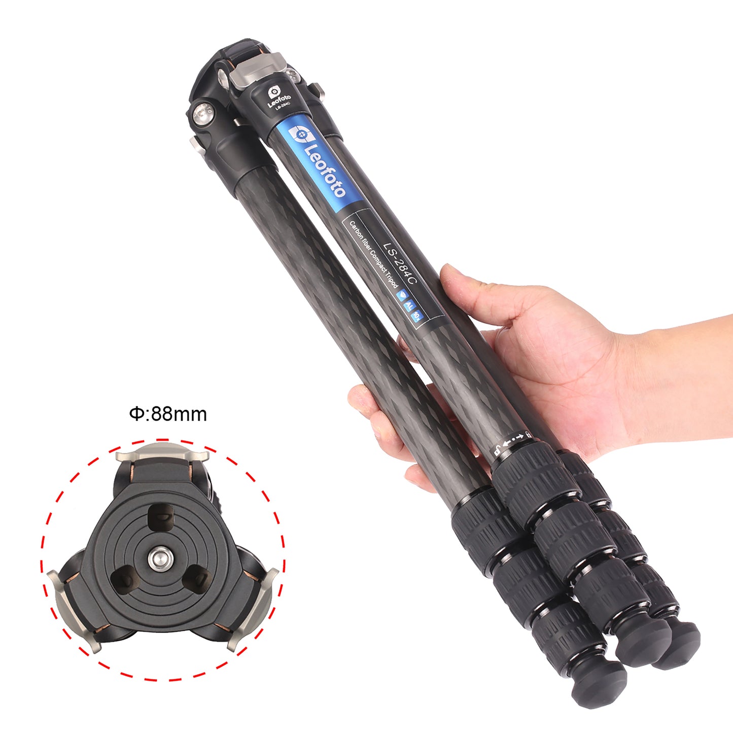 Leofoto Tripod LS-284CEX+BV-10 - photosphere.sg