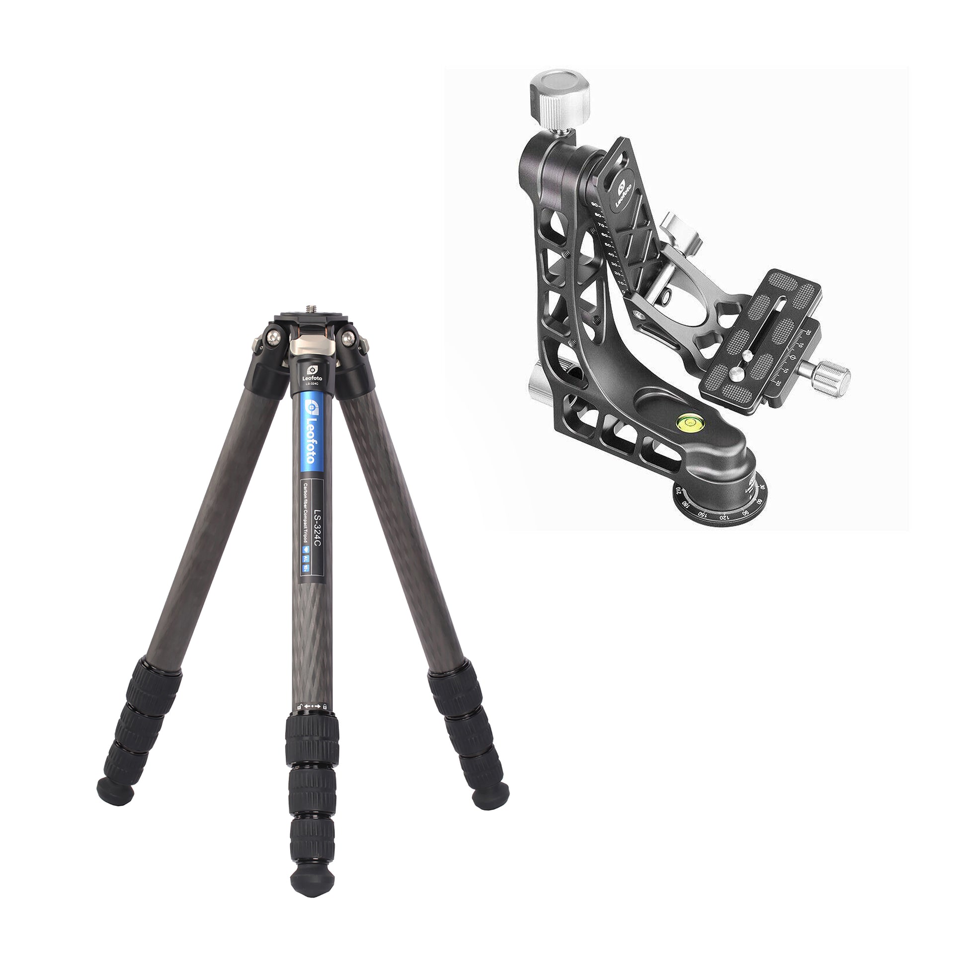 Leofoto Tripod LS-324CEX+PG-1 - photosphere.sg