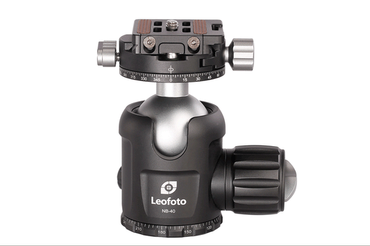 Leofoto NB-40 ballhead + RH-1L panoramic Clamp - photosphere.sg