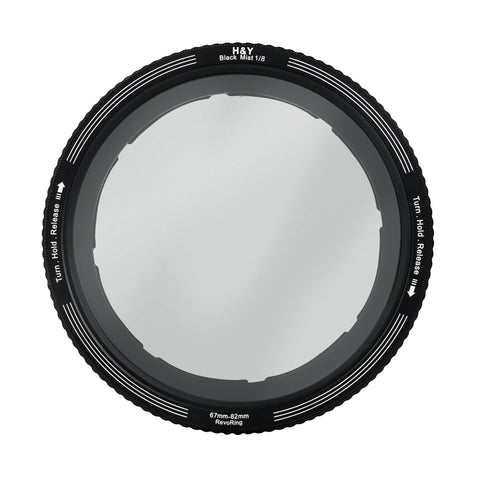 H&Y REVORING Black Mist 1/4 Filter 67-82mm