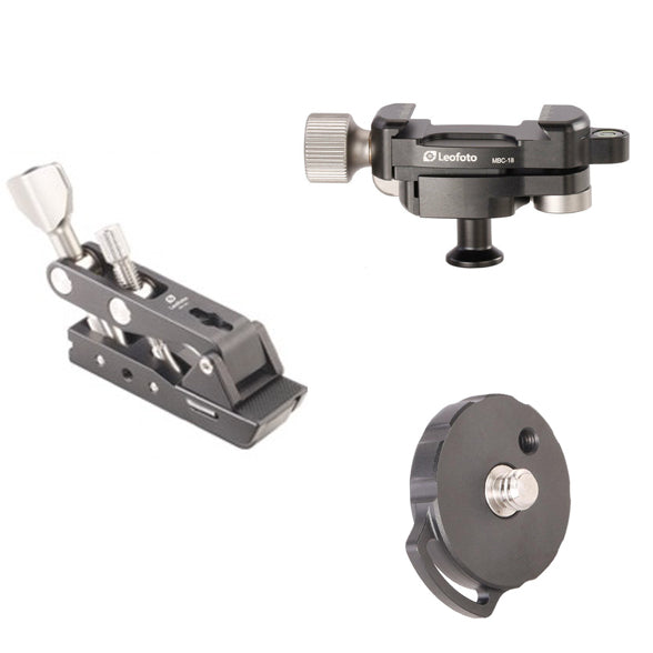 Leofoto MC-80 Multipurpose clamp (inlcudes CF-6) - photosphere.sg