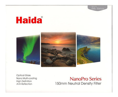 Haida NanoPro MC Neutral Density (ND) Filter, 150x150mm - photosphere.sg